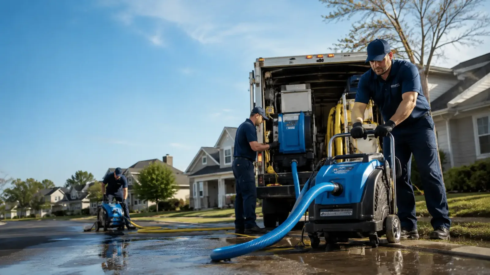 Flood Damage Cleanup in Sistersville, WV